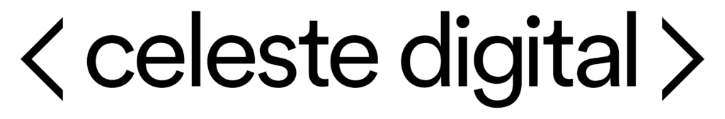 Celeste Digital Logo Black